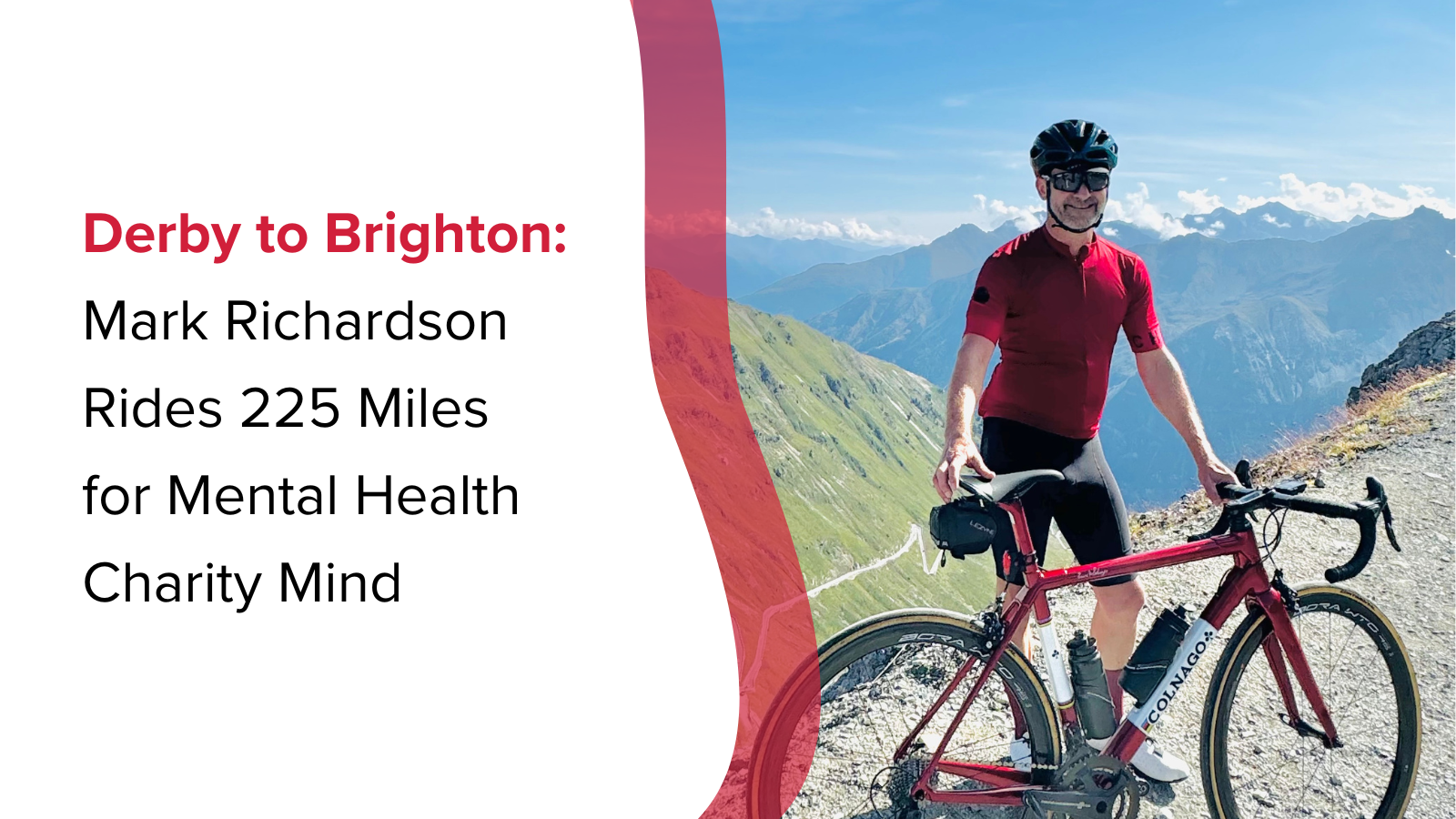 Derby to Brighton: Mark Richardson to Ride 225 Miles for Mental Health Charity Mind